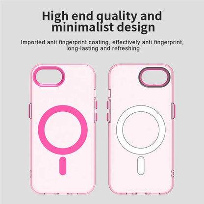 For iPhone 16e Case iPhone 16e Cover Magnetic Matte Durable Bumper Shield Protective Back Phone Cases For iPhone 16e Funda