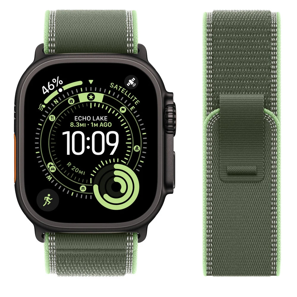Trail Loop For Apple Watch Band Ultra 3 11 10 9 8 7 6 5 SE 49mm 46mm 45mm 42mm 44mm 40mm 41 Sport bracelet correa iwatch Straps