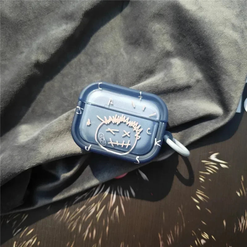 Trend Transparent Protection Bluetooth Wireless Headset Cases for Apple Airpods 4 1 2 Pro 3 Pro2 Shockproof Headphones Cover Box