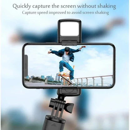 Wireless Selfie Stick Portable Tripod Stand Multifunctional Tripod With Wireless Bluetooth Remote Shutter For IOS Android Phone