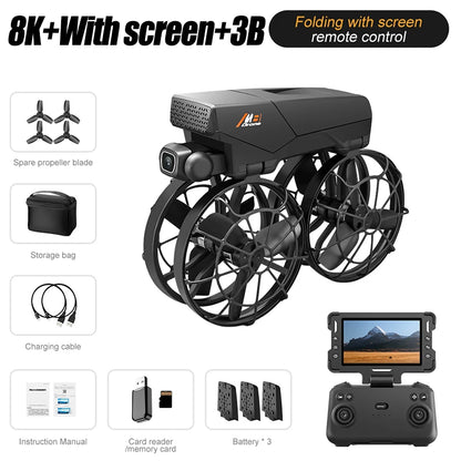 Xiaomi Mijia M8 Drone 8K Professional GPS HD Camera Drones 5G WIFI Brushless Motor Optical Flow Hovering Folding Quadcopter toys