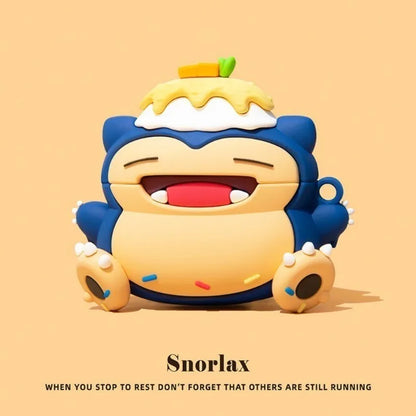 Pokemon Cartoon Case silicone For AirPods 3 Protective sleeve For AirPods Pro 1/2/Pro2 Cover 3D silicone Fall prevention Case