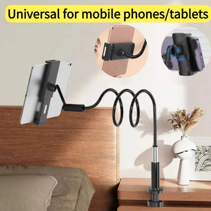 1/2pcs Tablet & Phone Stand Holder, Thicker Flexible Arm Gooseneck Tablet Holder for Ipad Mini Pro Air Kindle Christmas Gift