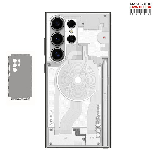 001 Colorful Decal Skin for Samsung Galaxy S25 S23 S22 Ultra Plus S24Ultra Back Screen Protector Cover Wrap Stones Sticker