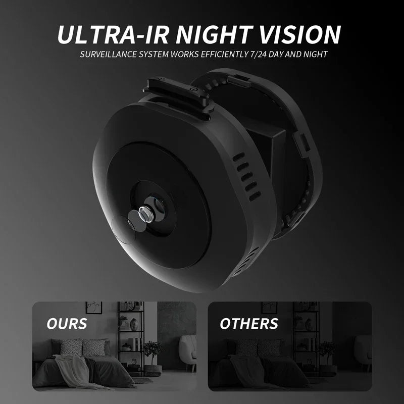 Mini IP Camera HD 1080P Covert Small Nanny Cam Video Voice Recorder Indoor Portable  Security CCTV Camera for Home and Office