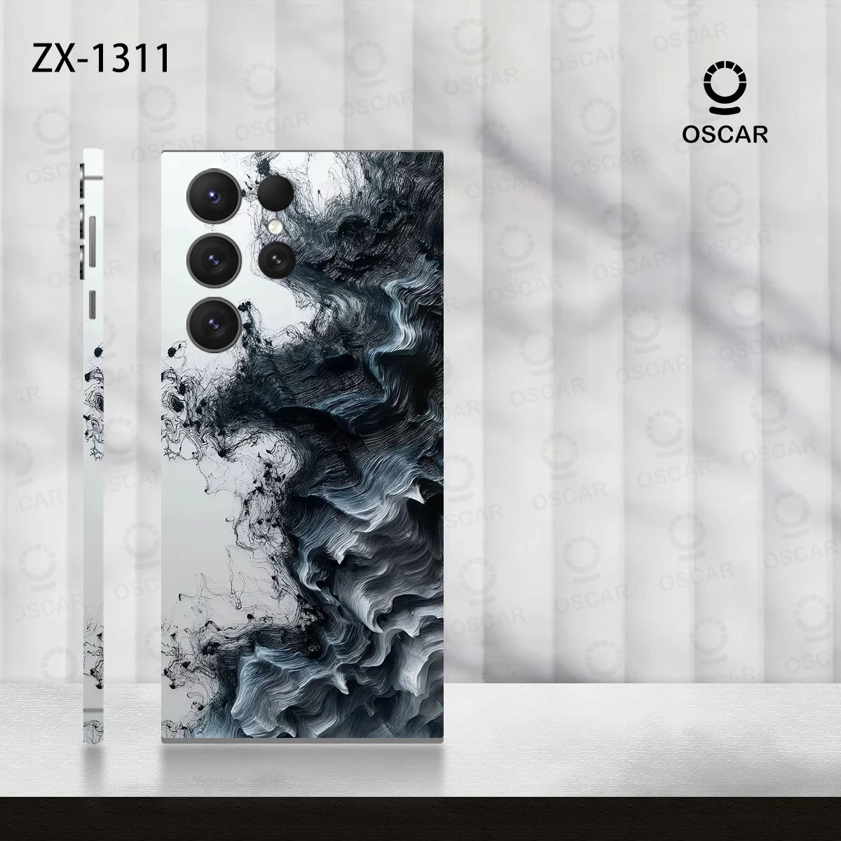 Colorful Decal Skin for Samsung Galaxy S24 S23 S22 Ultra Plus S25 Note20 Back Screen Protector Cover Wrap Stones Sticker