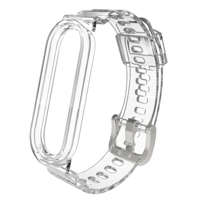 Bracelet on Mi Band 5 6 7 Strap for Xiaomi Miband 4 3 Silicone Bracelet for Miband 5 6 7 Sports Bracelet Wristband Glacier Style