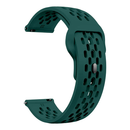 Silicone Sports Strap For Amazfit Active/Active 2 Bracelet 20 22mm Band For Amazfit Balance 2/Bip 6 5 3 3Pro/GTR4 3/GTS 3 4 Mini