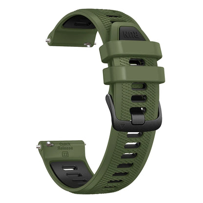 Universal 22mm Sports Silicone Strap For Garmin Forerunner 265 255 Music band For Vivoactive 4/Venu 2 45MM Bracelet Watchband