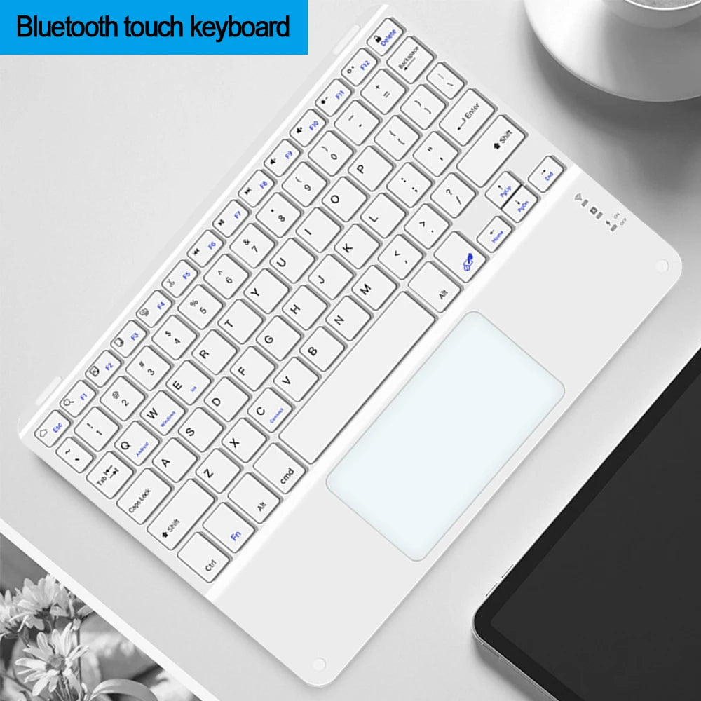 Touchpad Bluetooth Keyboard For Smart Phone PC Computer Laptop Wireless Keyboard  For iOS Android Windows for iPad Keyoboard