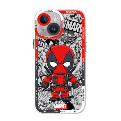 Marvel Spider Man Venom Phone Case for Apple iPhone 13 Pro Max 7 6s SE X XS 15 Plus 8 12 Mini XR 14 Pro 11 Silicone Cover Clear