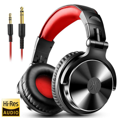 Oneodio Pro 10 Wired Headphones Hi-Res Audio Wired Headset Stereo Professional DJ Headphone with Mic Over Ear  Studio Headphone