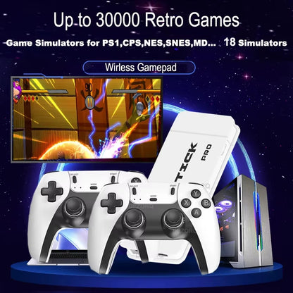 retro game console M15 64GB 20000+game 4K high-definition output handheld video game stick 20+emulator GBA PS1 arcade game