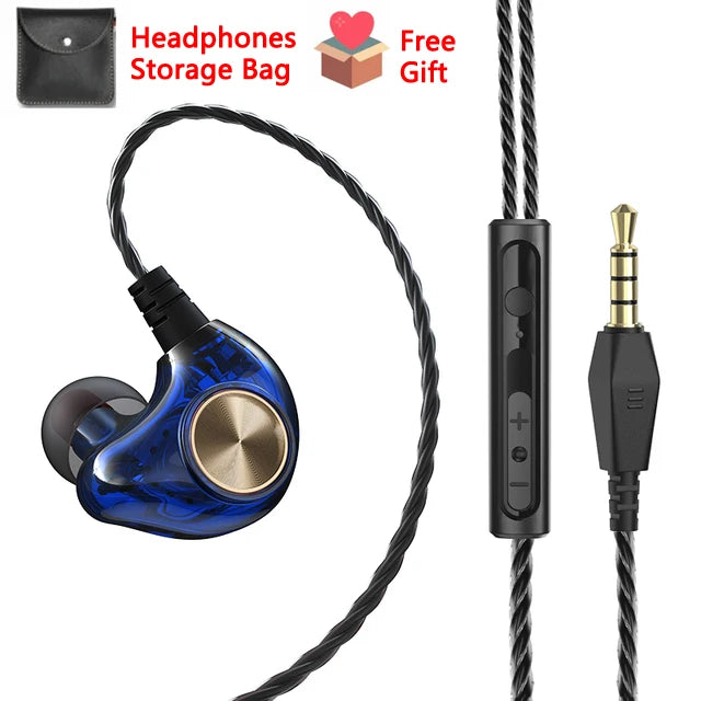 Extra Bass Headphones wired Earphone 3.5mm Earphones With Microphone Noodles Style Sport Headset auriculare for Samsung