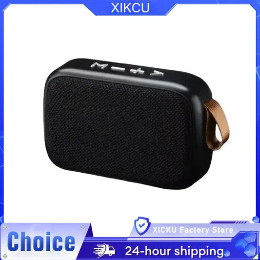 Mini Fabric Speaker Portable Wireless Soundbar Bluetooth 5.0 Outdoor Indoor Sport HIFI Loudspeaker J Support TF Card FM L Radio