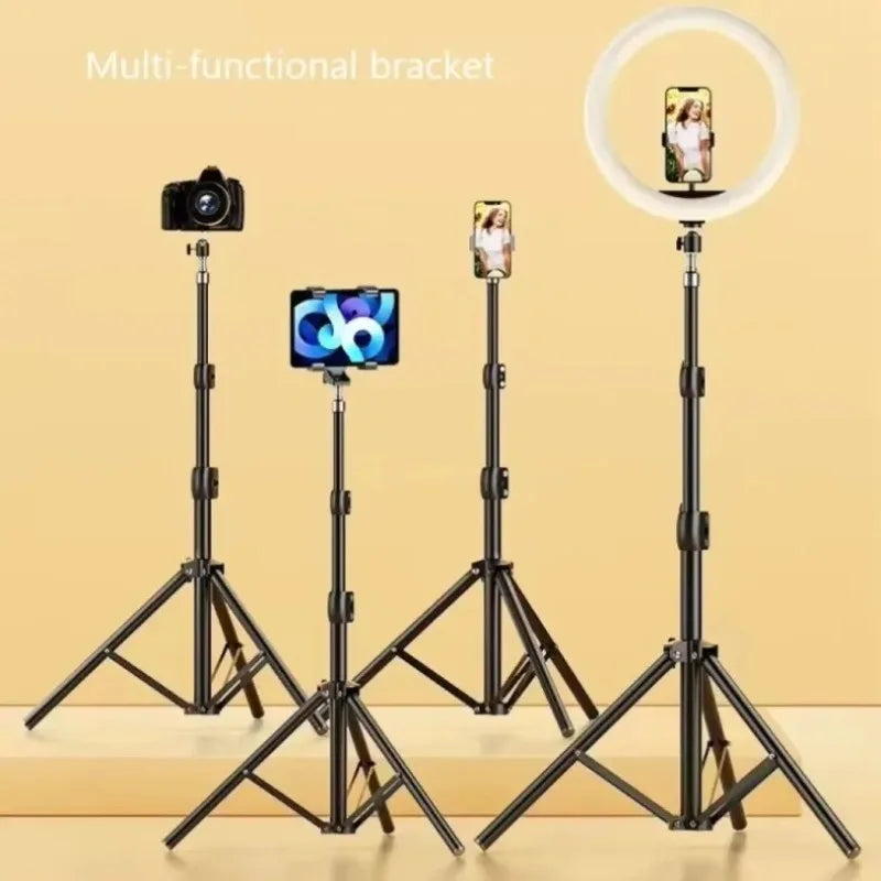 Foldable 56cm-160cm Extendable Mobile Phone Stand Holder Live Tripod Video Recording Selfie Landing  Monpod For Phone Camera