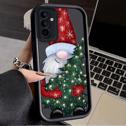 Santa Claus Case for Samsung Galaxy S25 Ultra Plus S24 S23 S22 S21 S20 FE A73 A72 A71 A56 A55 A54 5G A52 A52S A51 4G Back Cover