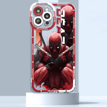 Marvel Avengers Spiderman Ironman Case for iPhone SE XS 13 Pro Max 8 X 14 15 Plus 11 Pro 12 Mini 7 6s XR Clear Silicone Cover