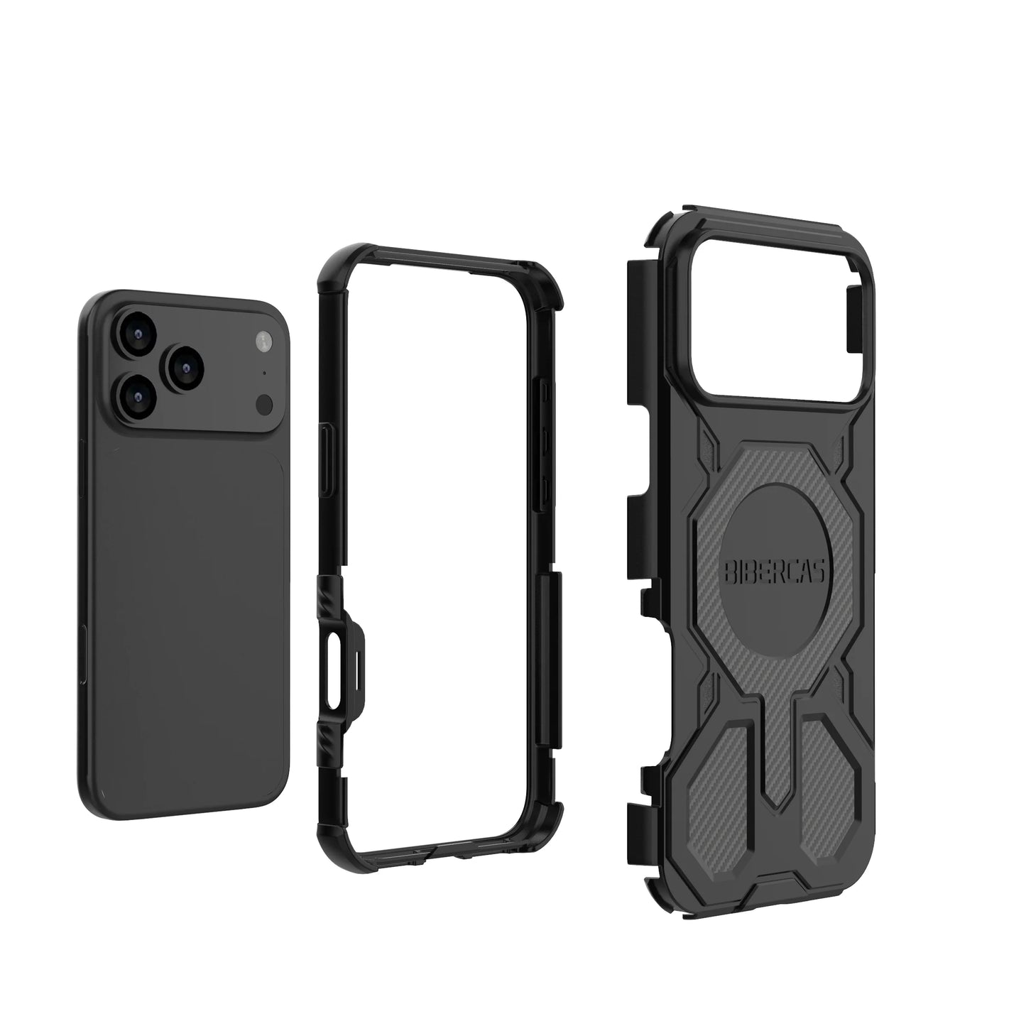 Military Armor Phone Case For iPhone 17 16 15 14 13 Pro Max 17Air 16E Magnetic Wireless Charging Anti-Drop Protective Cover