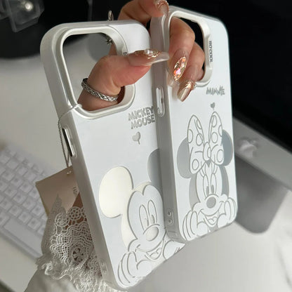 Cartoon Mickey Phone Case For Samsung Galaxy S25 S24 S23 S22 S21 Plus FEUltra A36 A26 A55 A35 A25 A34 A54 A53 A52 Y2K Back Cover