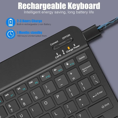 Wireless Keyboard Bluetooth Keyboard For Android IOS Windows Mini 78-Key Gaming Keybaord PC iPad Samsung redmi Tablet Keyboard