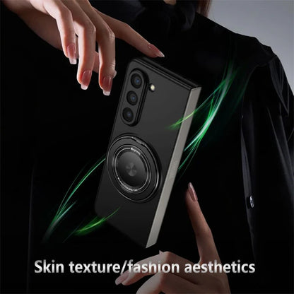 360° Magnetic Ring Kickstand Case for Magsafe Samsung Galaxy Z Fold 6 5 4 3 ZFold Fold6 Fold5 Fold4 5G Macsafe Holder Hard Cover