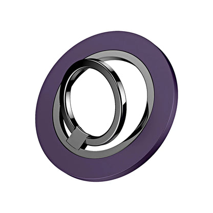 Stand For Tablet Magnetic 2 Sections Simplicity Rotation Ring Phone Handphone Popsocket Magsafe Ipad Holder Double Side Silicone