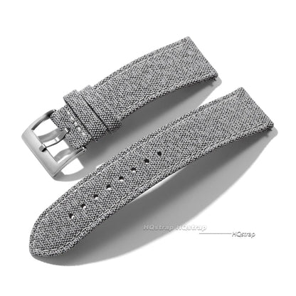 Sailcloth Watch Strap 20mm 22mm for Seiko Band Waterproof Fabric Watchband Quick Release Wristband High Quality Women Men Belt