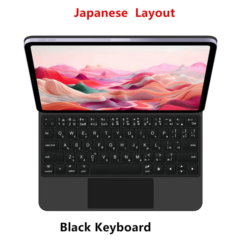 Backlight Magic Keyboard for iPad Pro 11 13 M5 2025 Case for iPad Air 11 13 Inch 2026 M4 M3 M2 Case Pro 13 11 M4 Smart Cover