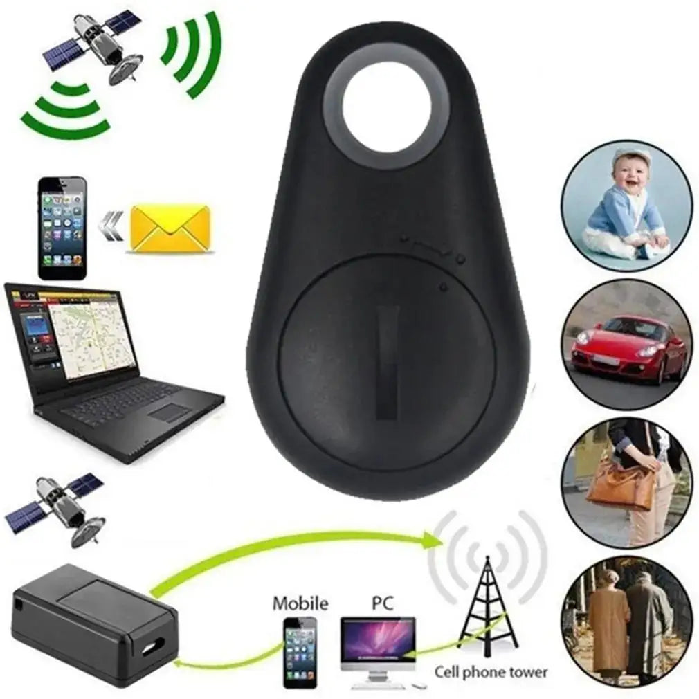 1-5pcs Wireless Mini GPS Tracker Anti-lost Alarm Key Child Bag Pet Wallet Finder Bluetooth APP Locator Smart Tag For IOS Android