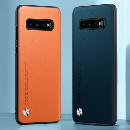 For Samsung S10 5G Phone Case Coque Luxury PU Leather Case For Samsung Galaxy S10 Plus S10Plus Matte Silicone Protection Cover
