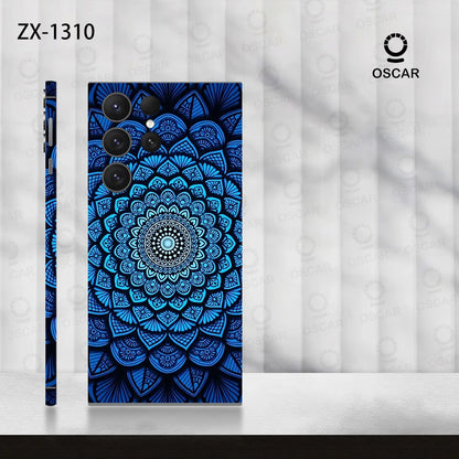 Colorful Decal Skin for Samsung Galaxy S24 S23 S22 Ultra Plus S25 Note20 Back Screen Protector Cover Wrap Stones Sticker