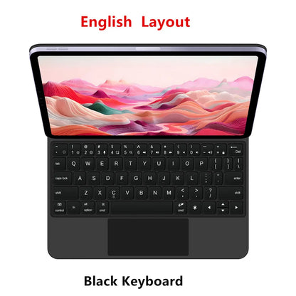 Backlight Magic Keyboard for iPad Pro 11 13 M5 2025 Case for iPad Air 11 13 Inch 2026 M4 M3 M2 Case Pro 13 11 M4 Smart Cover