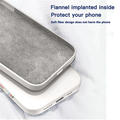 luxury Liquid Silicone Case for Samsung S25 S24 Galaxy S20 S21 S22 S23 FE Plus Note10 20 A52 A31 A41 A71 A51 A72 A70 A50 Coque