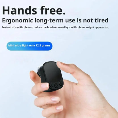 Wireless Bluetooth Ring Mouse With Touch Screen Remote Control Lightweight Tiktok YouTube Mini Air Mice For iOS Android Tablet