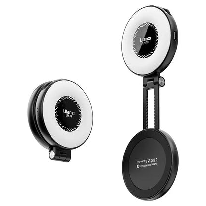 Ulanzi LM19 MagSafe Light Bi-Color Flip Fill Light Suitable for Magnetic Mobile Phones CRI 95+ for Vlog Livestream Photograph