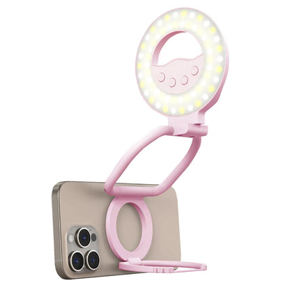 Magnetic Mobile Phone Fill Light Live Streaming Camera Beauty Light RGB Pocket Full-color LED USB Charging Photo Ambient Light