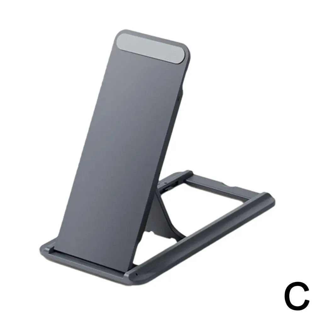Portable Tablet Stand With Foldable Storage Angle And Adjustable Adhesive Style Creative Desktop Computer Stand
