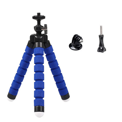 Mini Tripod for Gopro Hero 13 12 11 10 9 8 7 6 5 Black MAX Flexible Octopus Accessories for Action 3 Fusion Akaso Brave DBPOWER