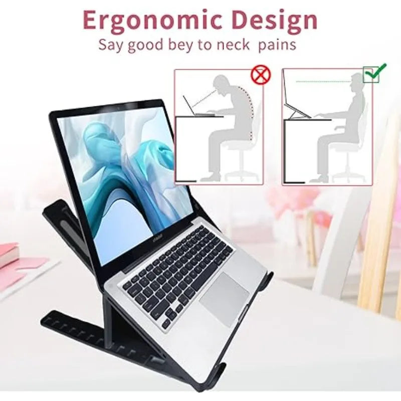 1PC Foldable Laptop Stand Adjustable Portable Notebook Holder Support Base For Macbook Air Pro Cooling Bracket Accessories