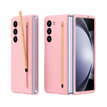 Skin Feel Purity Casing Samsung Z Fold6 Fold5 Fold4 Fold3 Candy Color Hard PC for Samsung Galaxy Z Fold 5 Protection Case