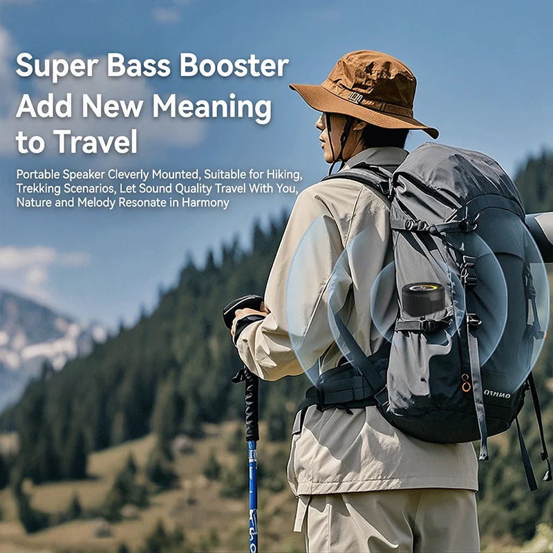 NEW Powerful Bluetooth Long Battery Life Speaker, Bass Wireless, LED Light, Outdoor Speakers, Gathering，Subwoofer, Game sound