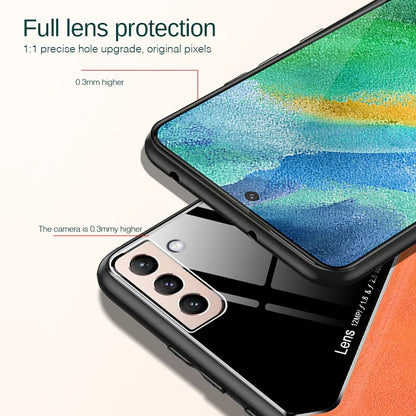 For Samsung Galaxy S25 S24 S23 Plus Cover TPU Leather Car Magnetic Holder Galaxy S22 S21 S20 Ultra FE S10 Plus Case Frame Coqu