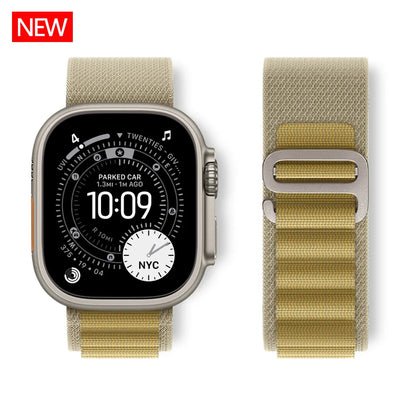 Alpine Loop Strap For Apple Watch Ultra 3 band 49mm Nylon bracelet iwatch series 11 10 42/46mm SE3 40/44mm 7 8 9 45mm 41mm Band