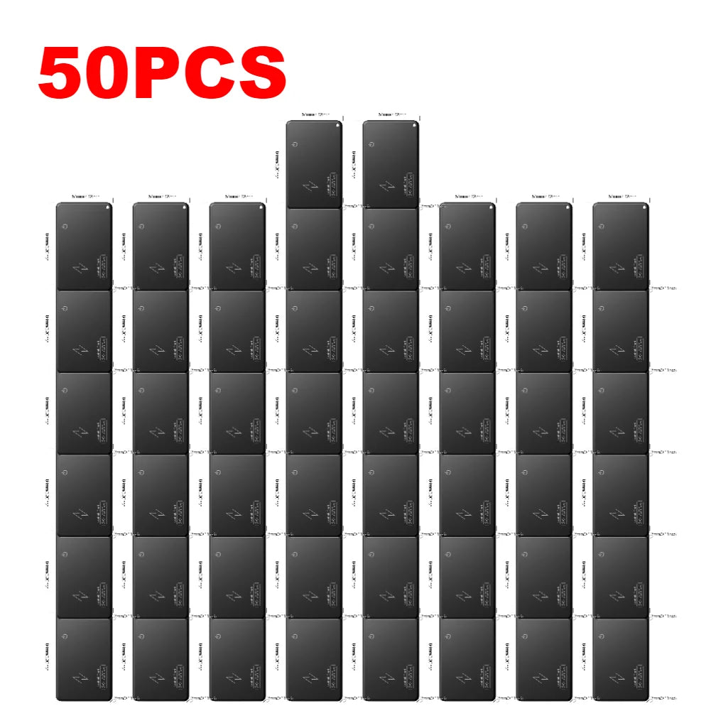 1-50PCS Wallet Tracker Card Wireless Charging Smart Tag Device With Apple Find My App Bluetooth Tracker For Iphone GPS Tracker