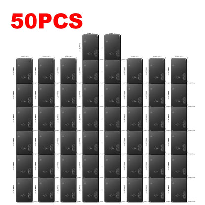 1-50PCS Wallet Tracker Card Wireless Charging Smart Tag Device With Apple Find My App Bluetooth Tracker For Iphone GPS Tracker