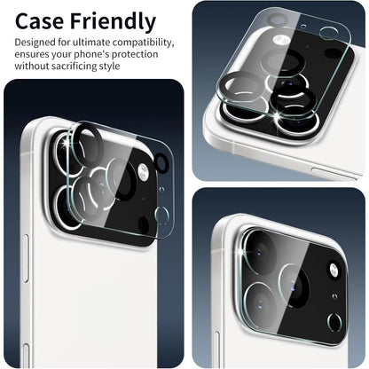 HD Back Camera Tempered Glass For iPhone 17 Pro Max 16 15 14 13 12 11 Pro Max 17 Air Mini Rear Len Screen Protector Glass Film