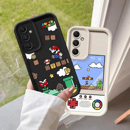 Super M-Marios Bros Phone Case for Galaxy A12 A13 A14 4G 5G A13 A22 A16 5G A23 4G 5G A24 4G A32 4G 5G A33 5G A34 5G Matte