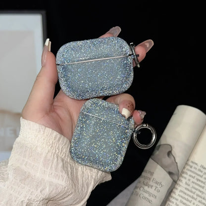 For Airpods 4 3 2 1 Glitter Rhinestone Case Bling Matte Protective Funda For Airpods Pro2 Bluetooth Earphone Bag 2025