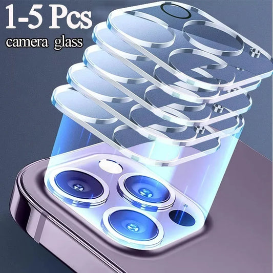 Camera Lens Protector For iPhone 16 15 14 13 Pro Max Plus Mini Lens Tempered Glass Protectors Film Protector Camera Accessories